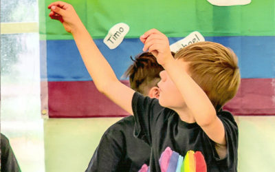 Unter dem Regenbogen