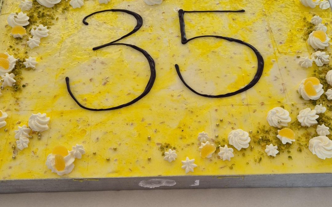 Unsere Schule feiert ihren 35. Geburtstag!